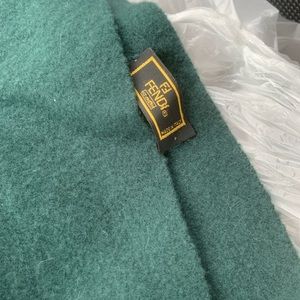 Green wool Fendi scarf